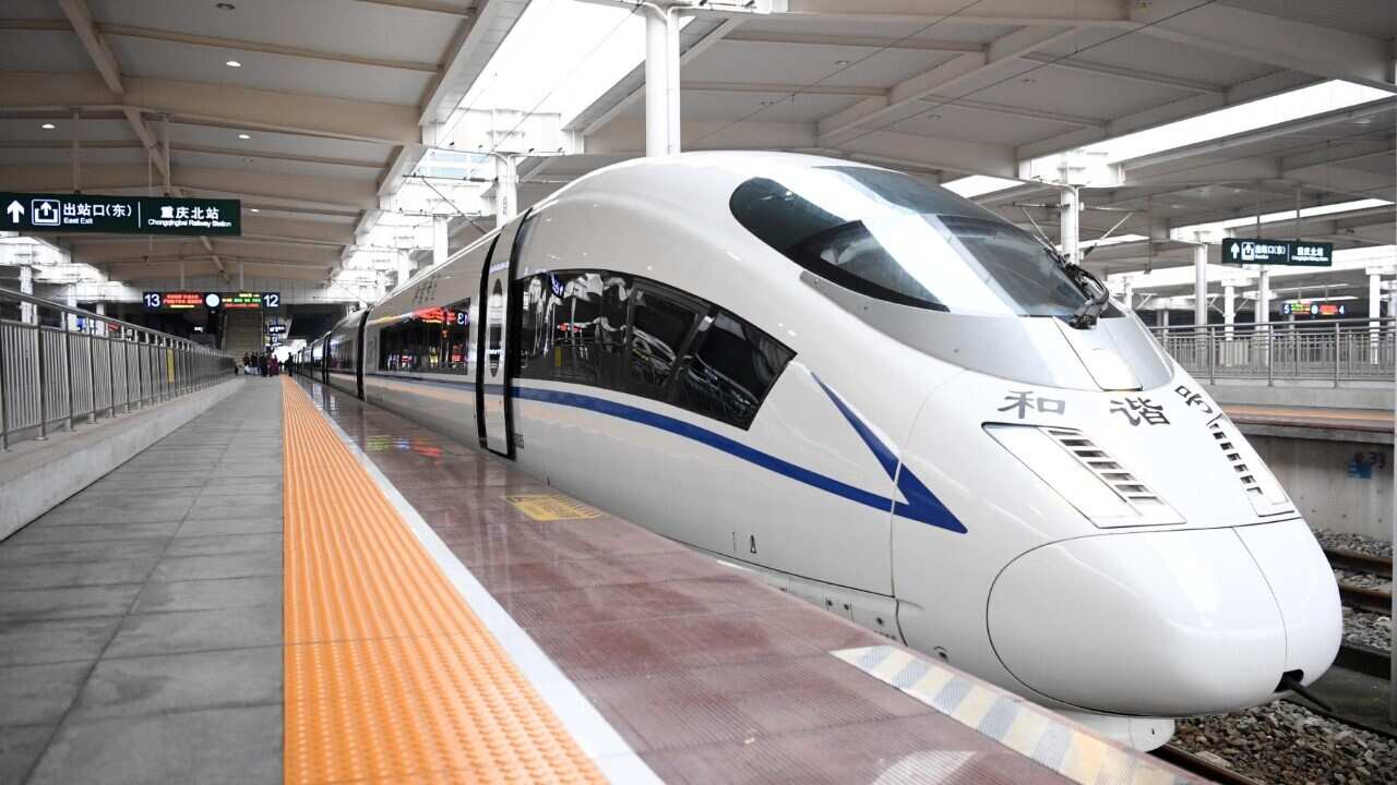 A Chinese fat train (Xinhua - Tang Yi via Getty Images)