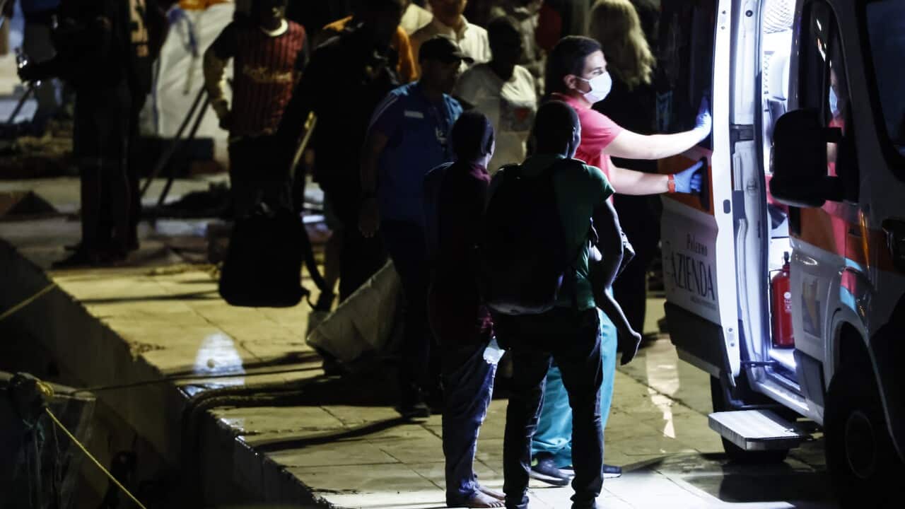 Lampedusa - New landing of migrants