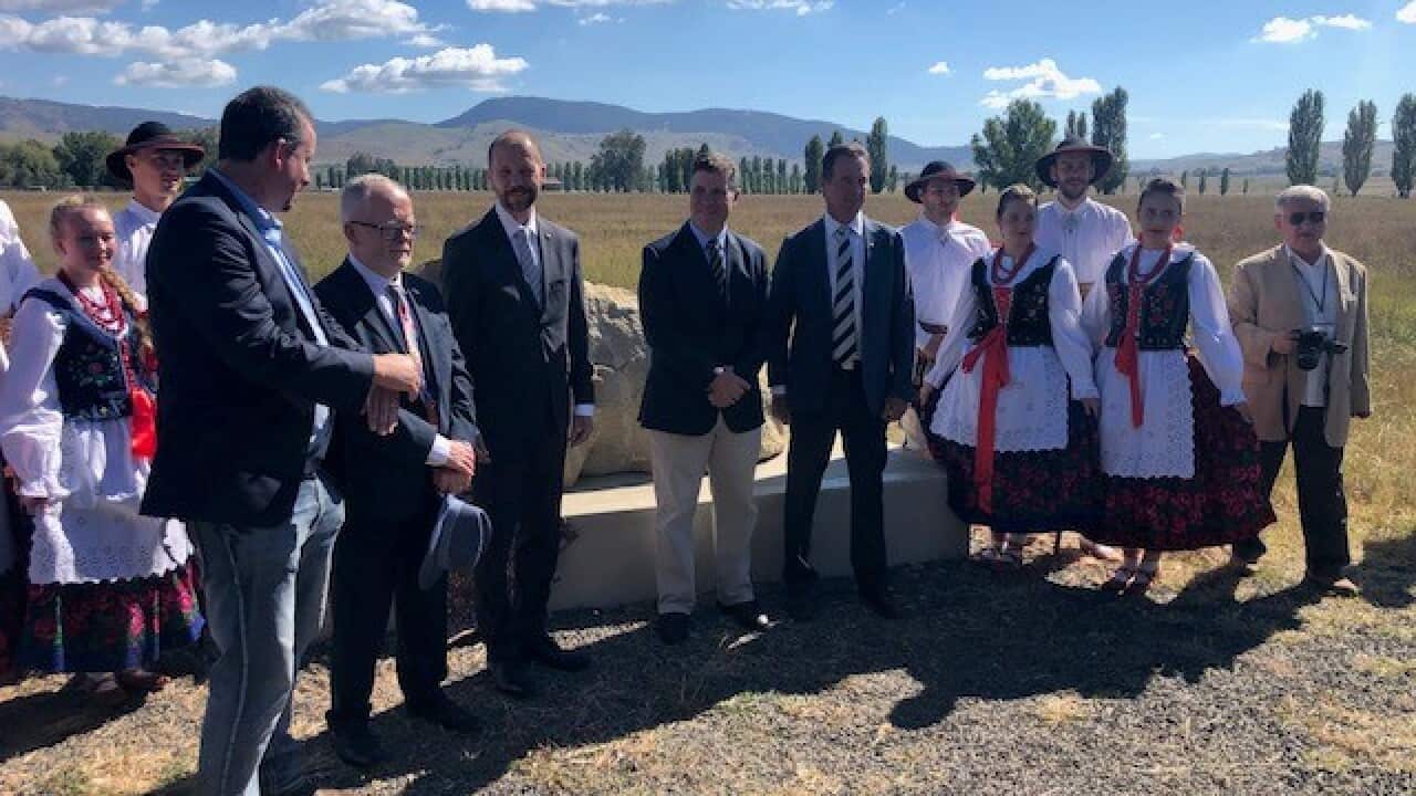 Strzelecki Plaque Australia