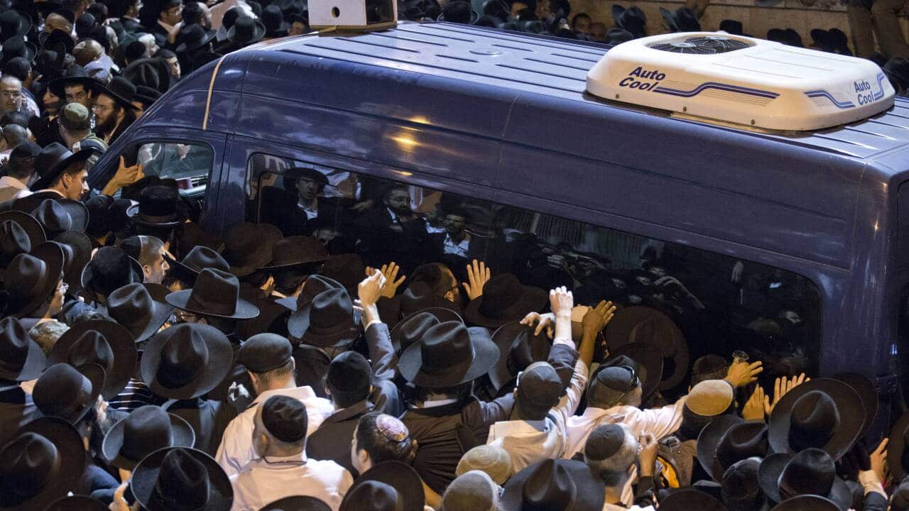 Rabbi's funeral largest in Israel history SBS News