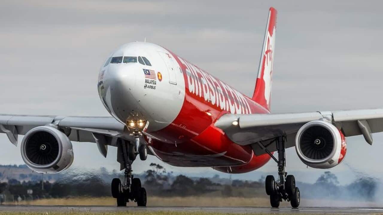 An AirAsia aircraft