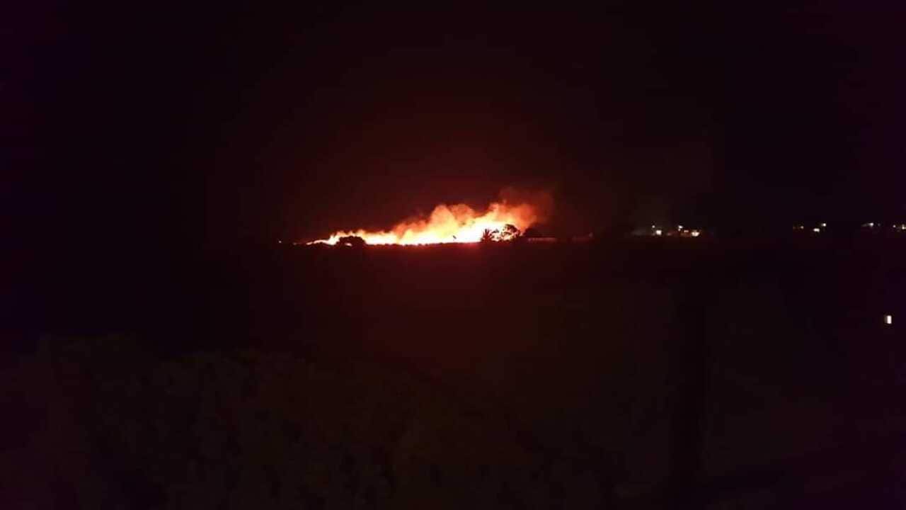 The Aldinga Beach Country Fire Service has confirmed illegal fireworks were being used in the area around the time the blaze broke out.