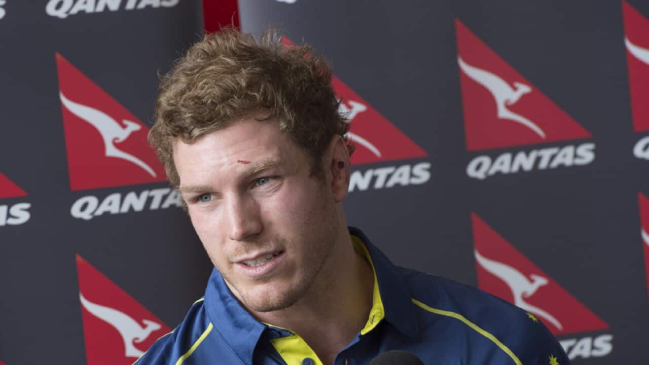 Wallabies player David Pocock