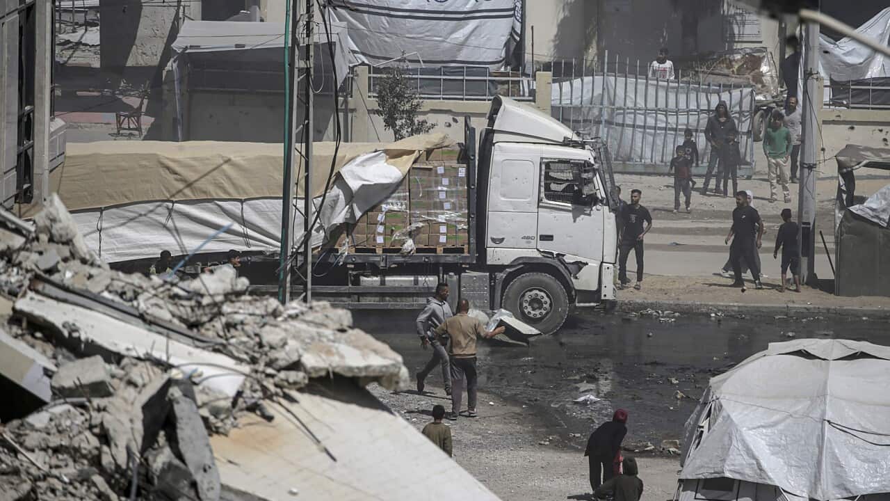 Aid truck reaches Gaza City