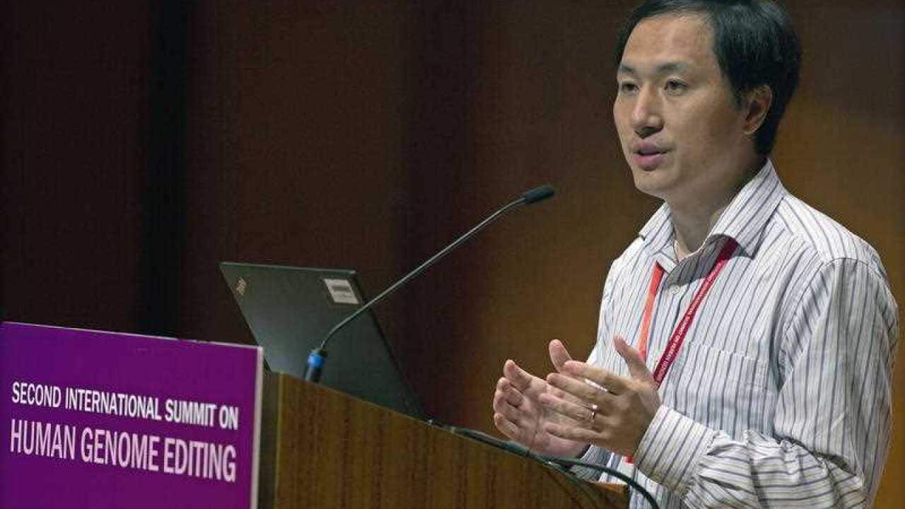 Chinese scientist He Jiankui