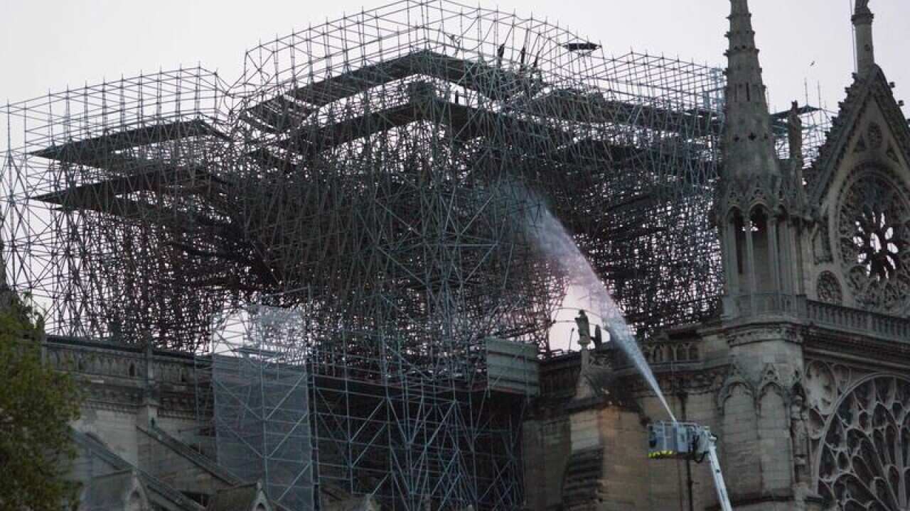 Notre Dame Morning After Fire - Paris