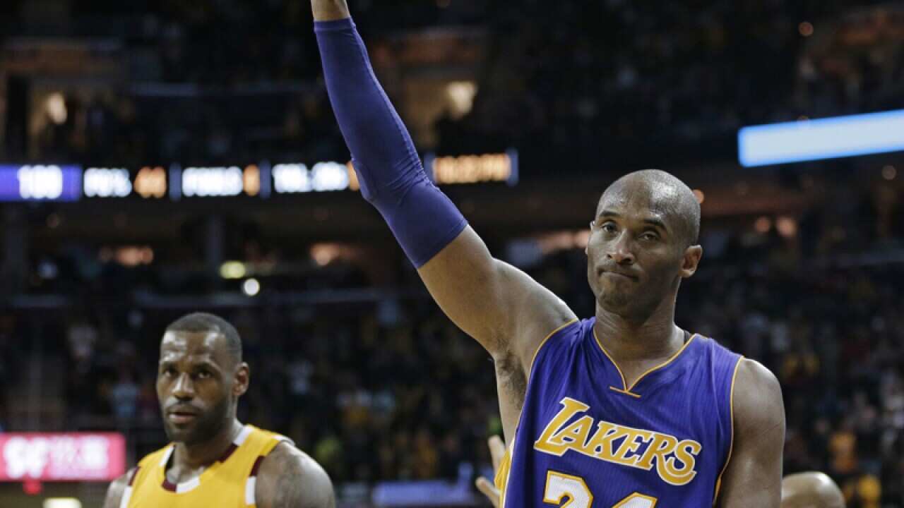 Los Angeles Lakers' Kobe Bryant.