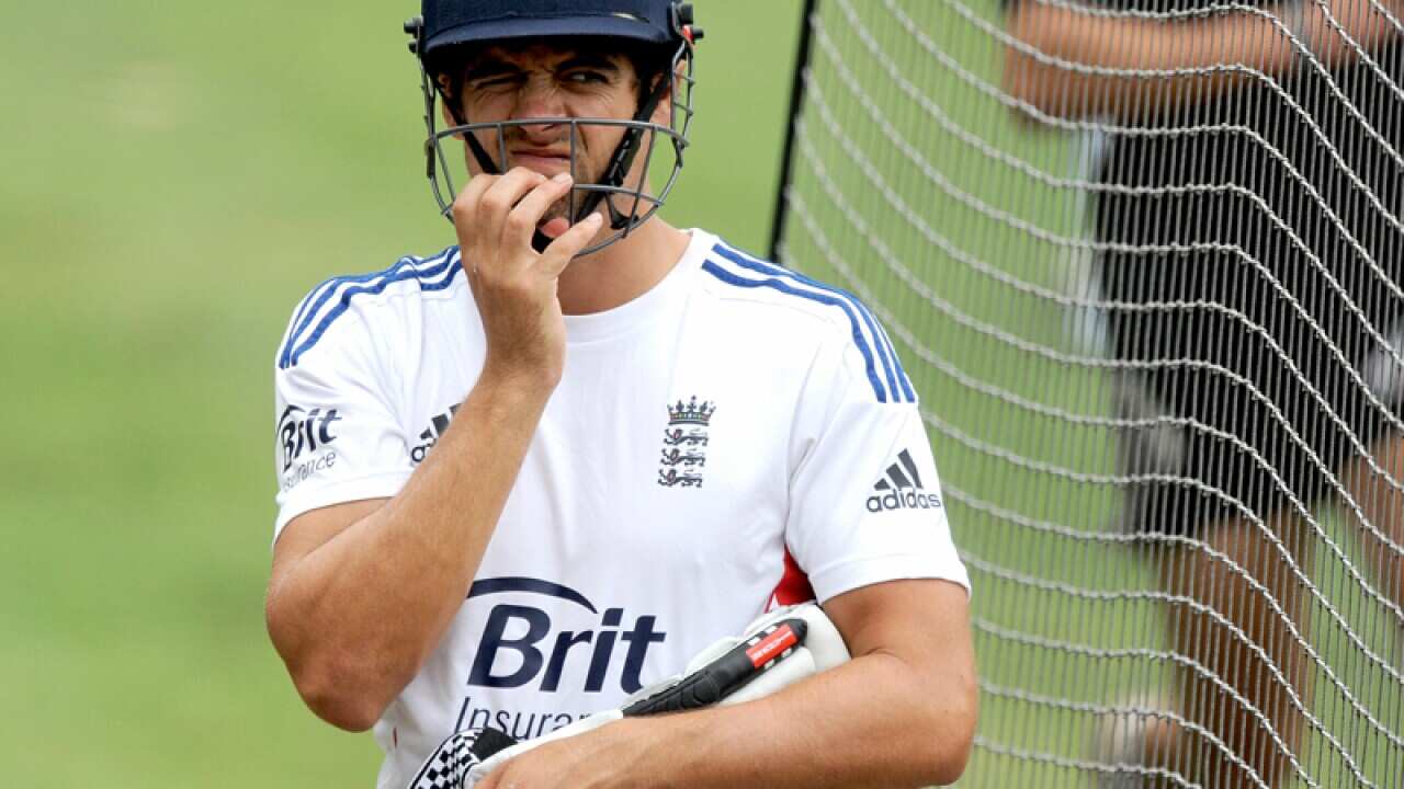 England cricket captain Alastair Cook