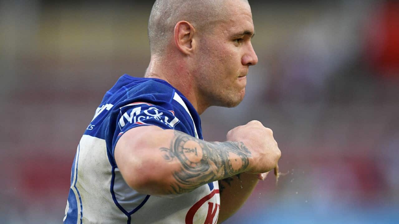David Klemmer of the Bulldogs