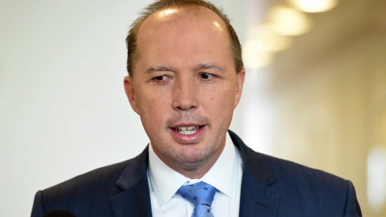 Minister for Immigration Peter Dutton