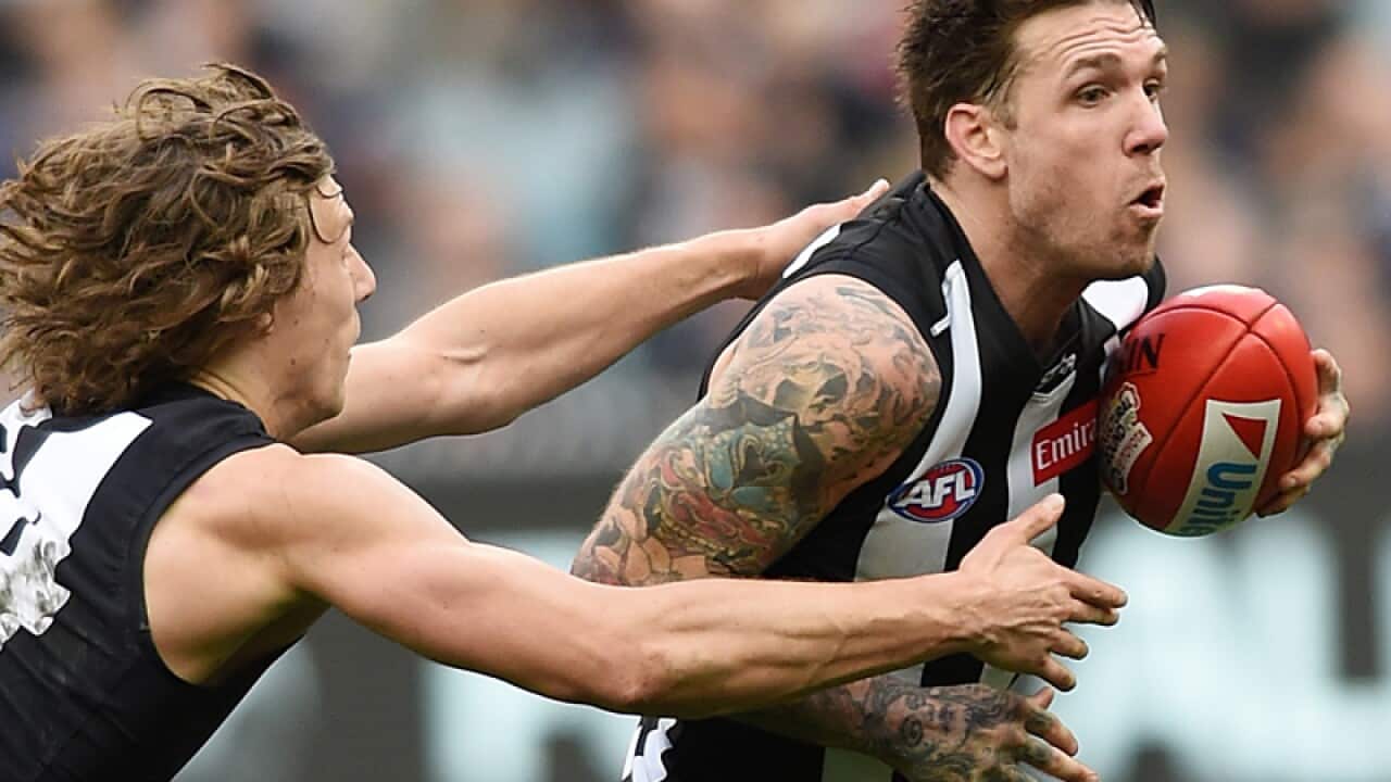 Dane Swan of the Magpies