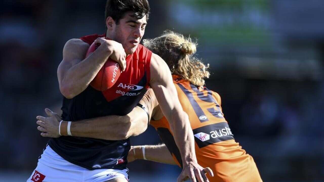 Christian Petracca of the Demons (left)