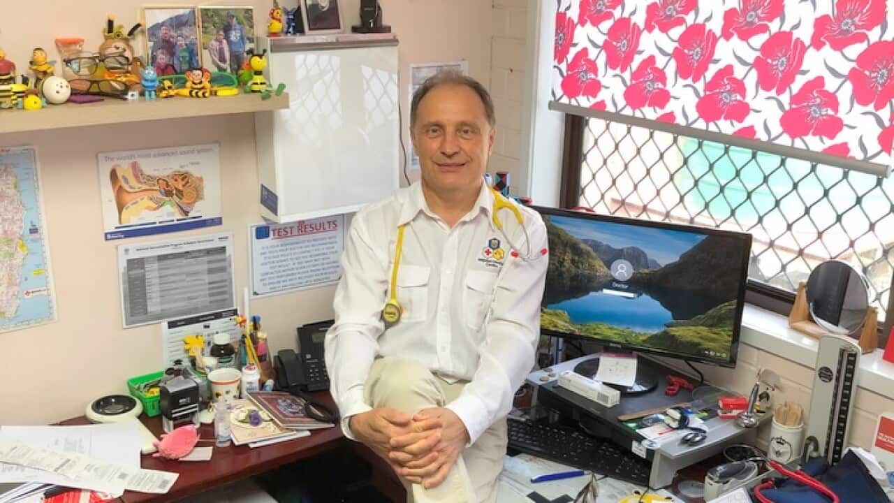 Dr Paul Angel from the Scarborough Majellan Medical Centre