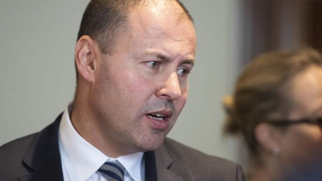 Federal Treasurer Josh Frydenberg at a Menzies book launch.