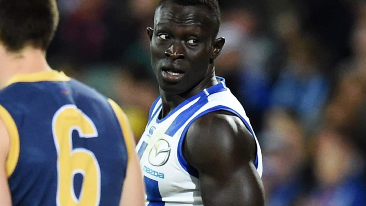Majak Daw of the Kangaroos