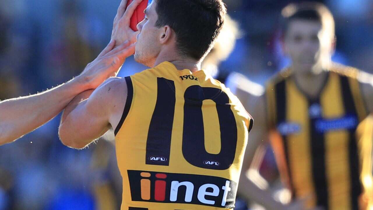 Jaeger O'Meara of the Hawks