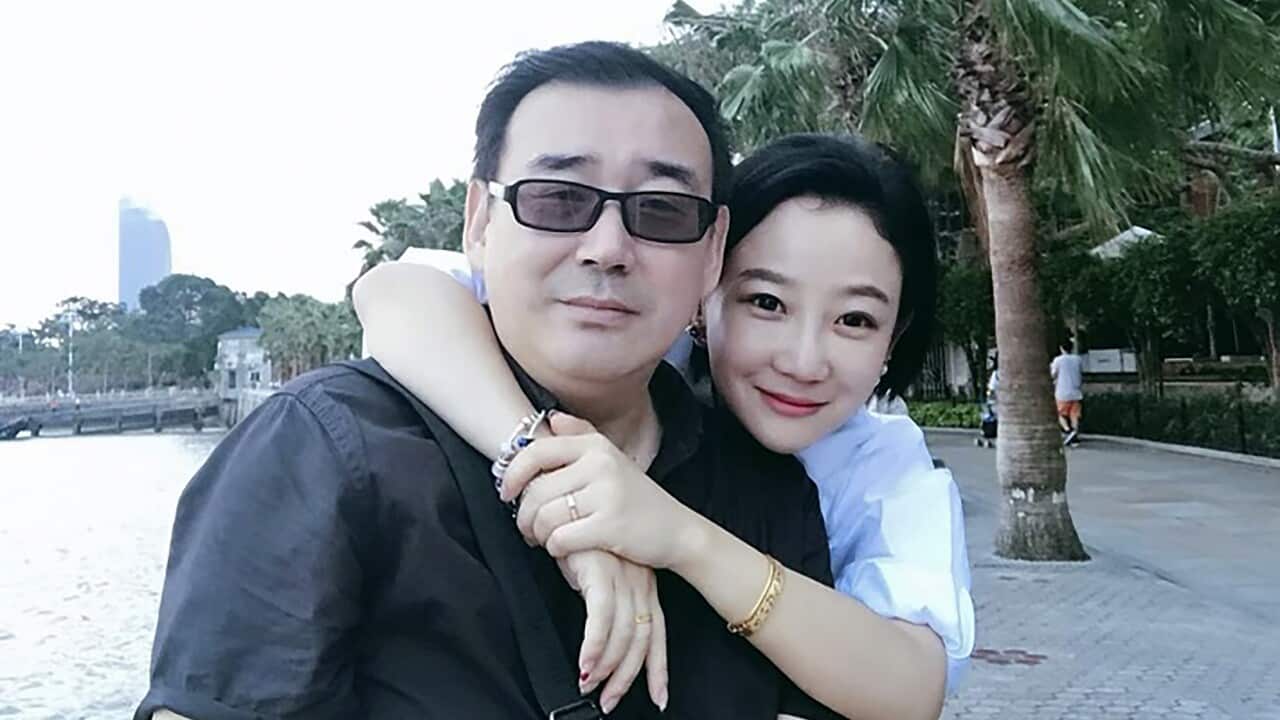 Yang Hengjun, left, and his wife Yuan Xiaoliang