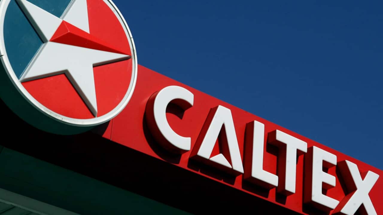 Caltex signage in Sydney