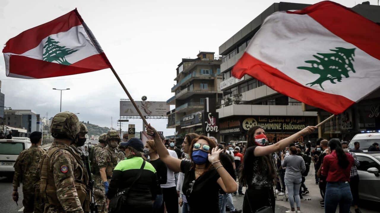 Demonstration against high living costs in Lebanon