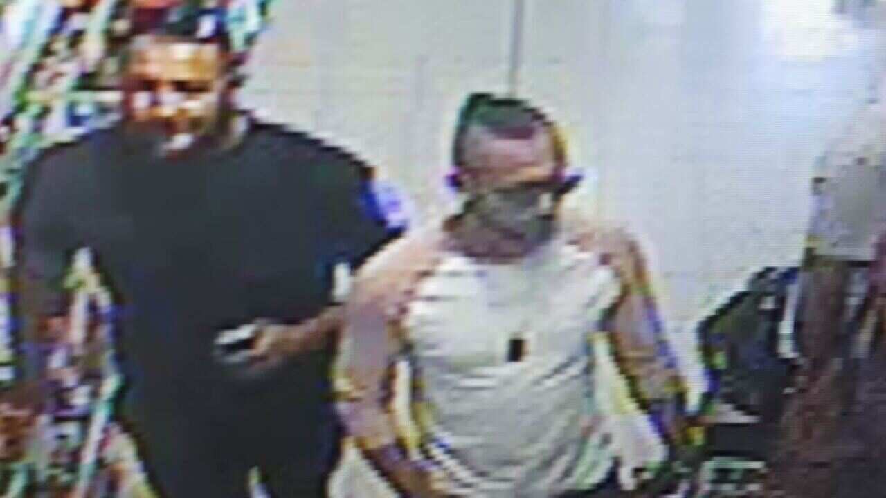 Police have released CCTV footage of three men they are seeking over the acid attack.