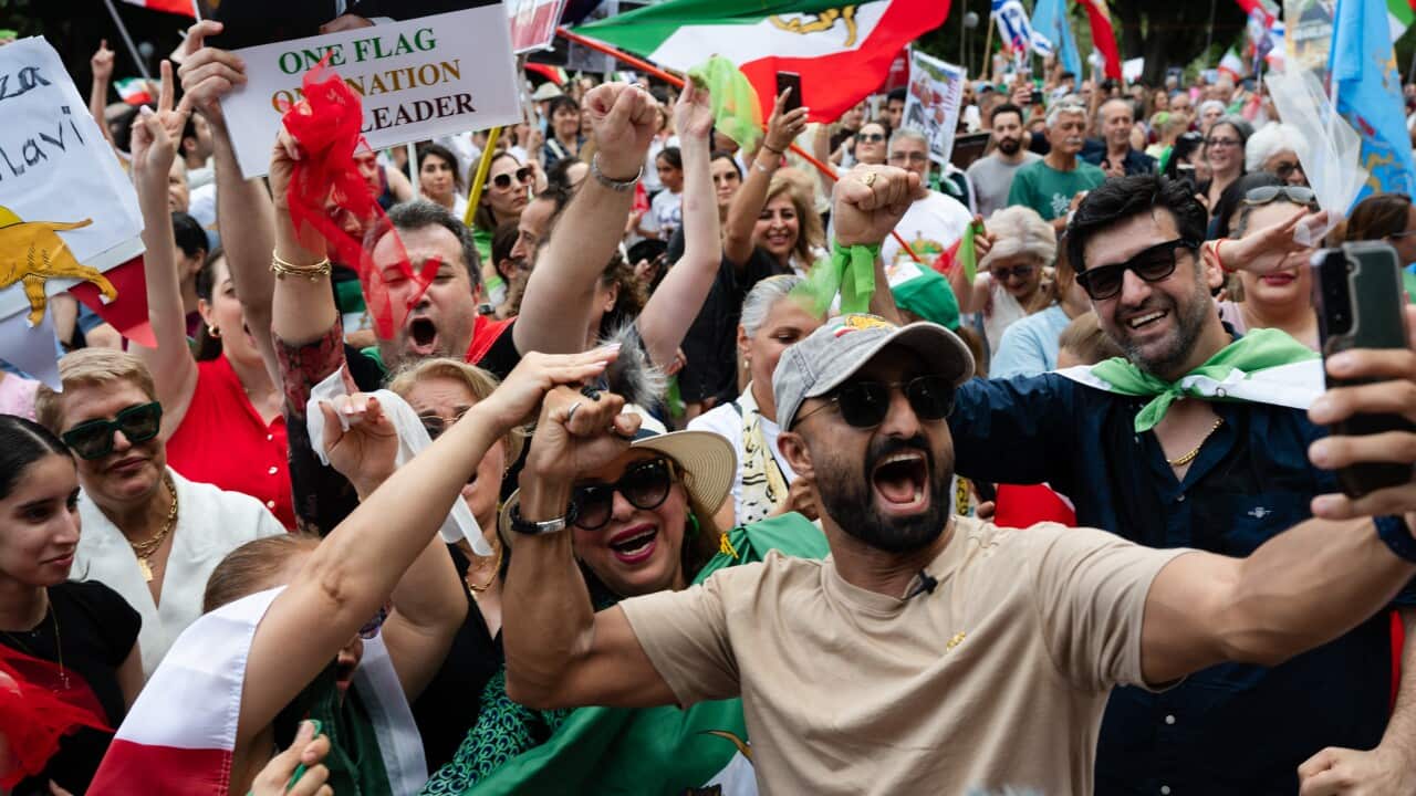 RALLY FOR IRAN SYDNEY