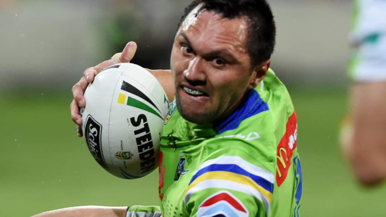 Jordan Rapana of the Raiders