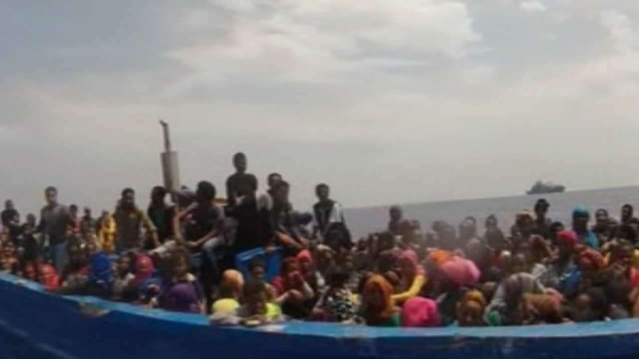 Two German ships rescued more than 1,400 migrants from Mediterranean waters. (Reuters)