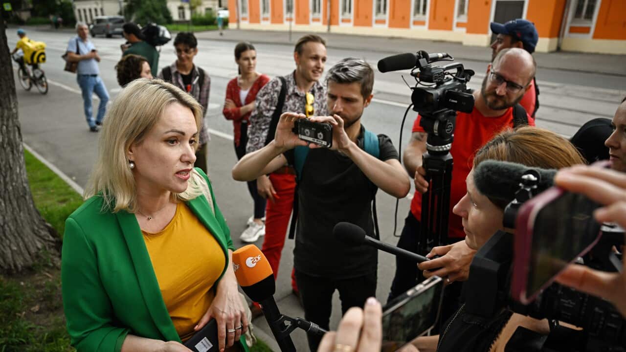 TV journalist Marina Ovsyannikova, who's been fined for discrediting the Russian army