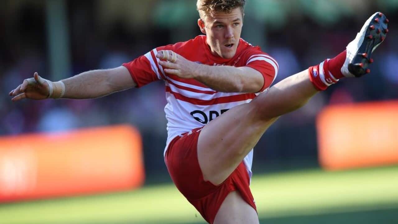 A file image of Sydney Swans player Luke Parker