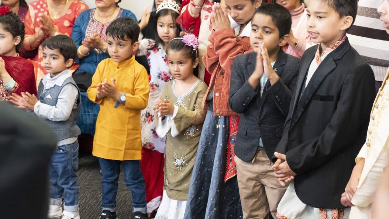 Children at the language school learning about Tihar and celebrating (SBS-Sarah Maunder).jpg