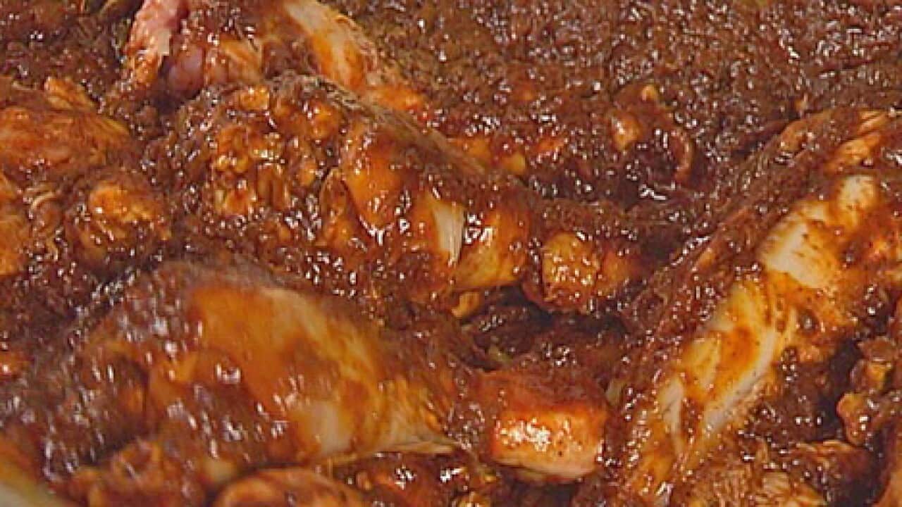 Ethiopian chicken (wot)