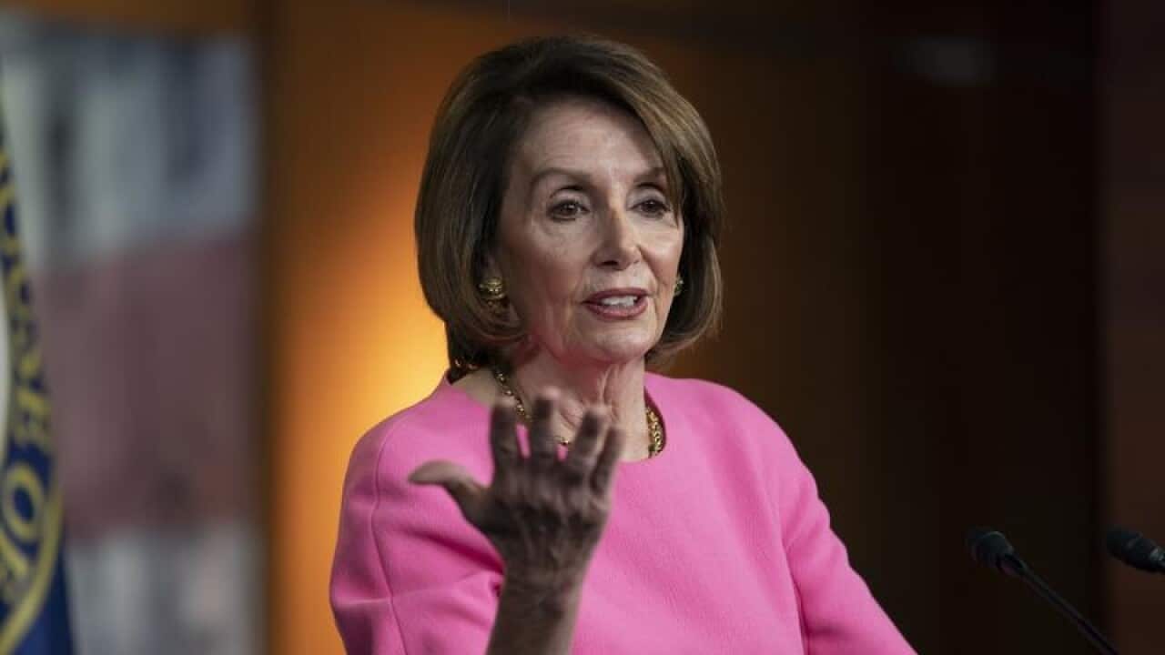 US House Speaker Nancy Pelosi is at loggerheads with President Donald Trump.
