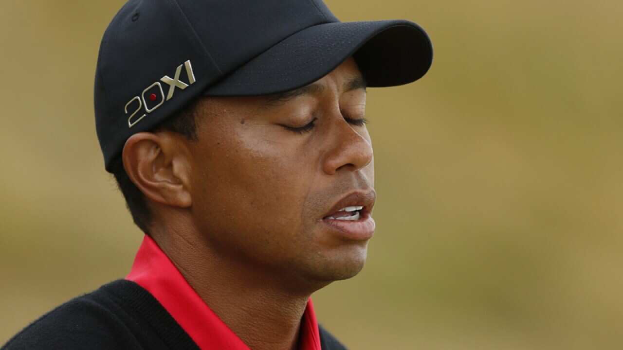 Woods upbeat despite Open flop