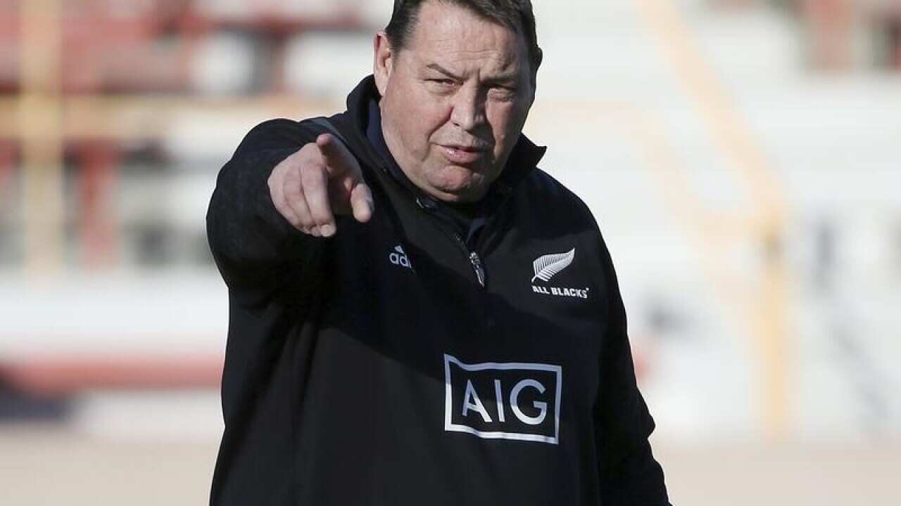 New Zealand coach Steve Hansen.