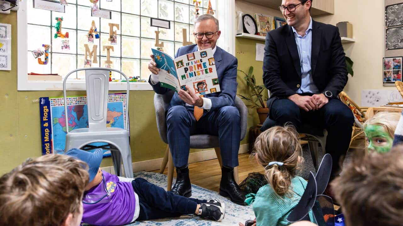 ANTHONY ALBANESE CHILDCARE CENTRE VISIT