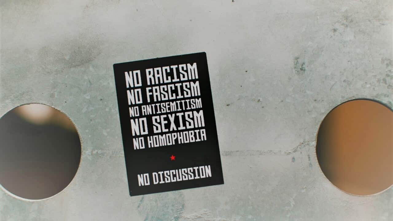 Street art protest statement - Regensburg, Deutschland