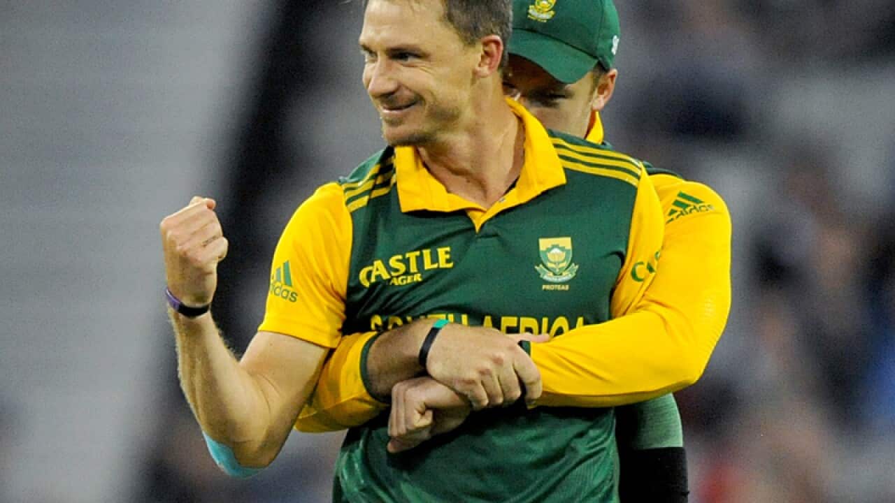 Dale Steyn of South Africa