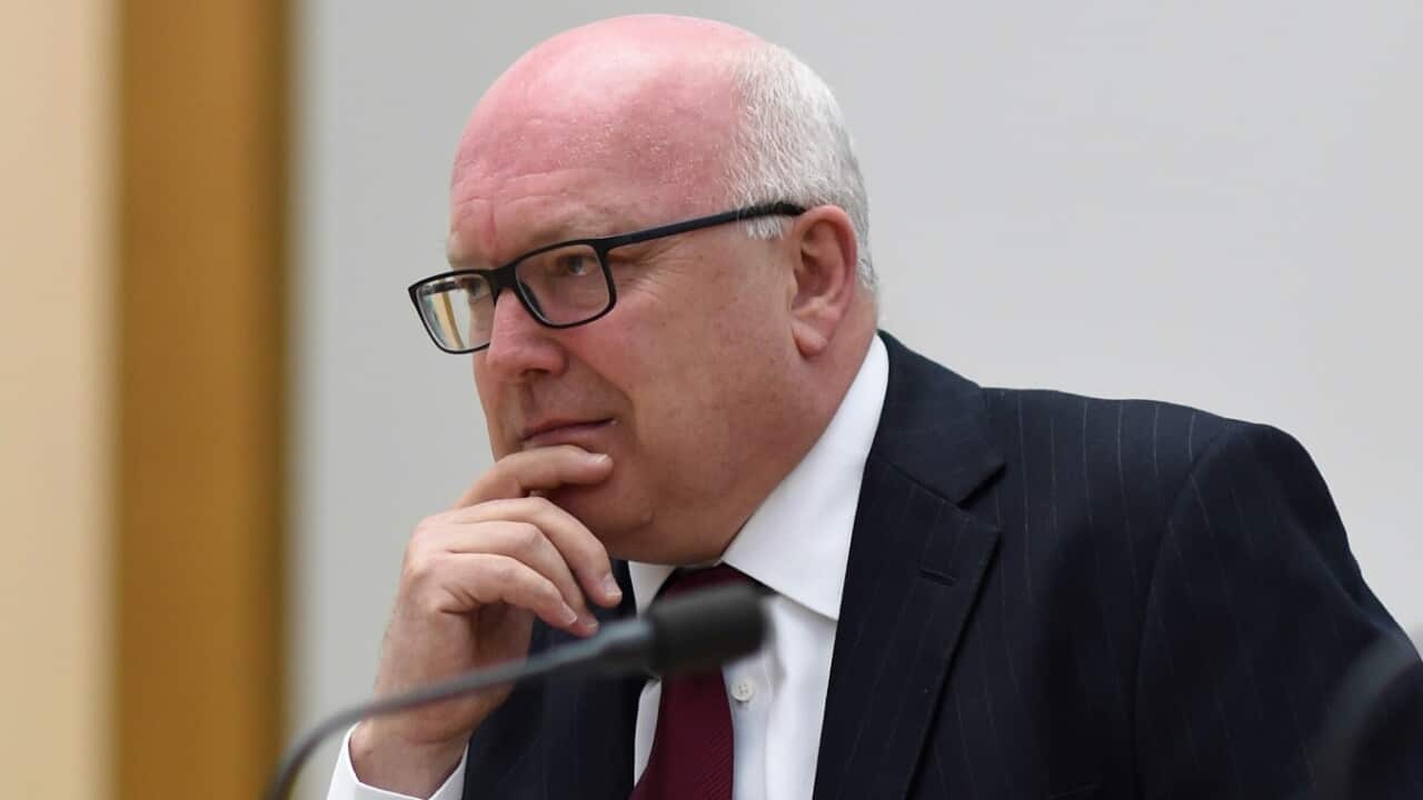 File image of George Brandis