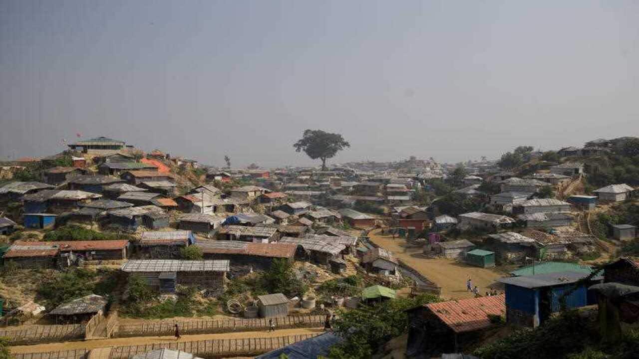 A Nov. 17, 2018 file photo of Balukhali refugee camp near Cox's Bazar, in Bangladesh