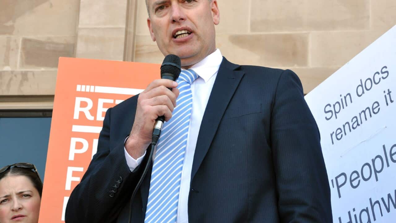 Transport Minister Dean Nalder