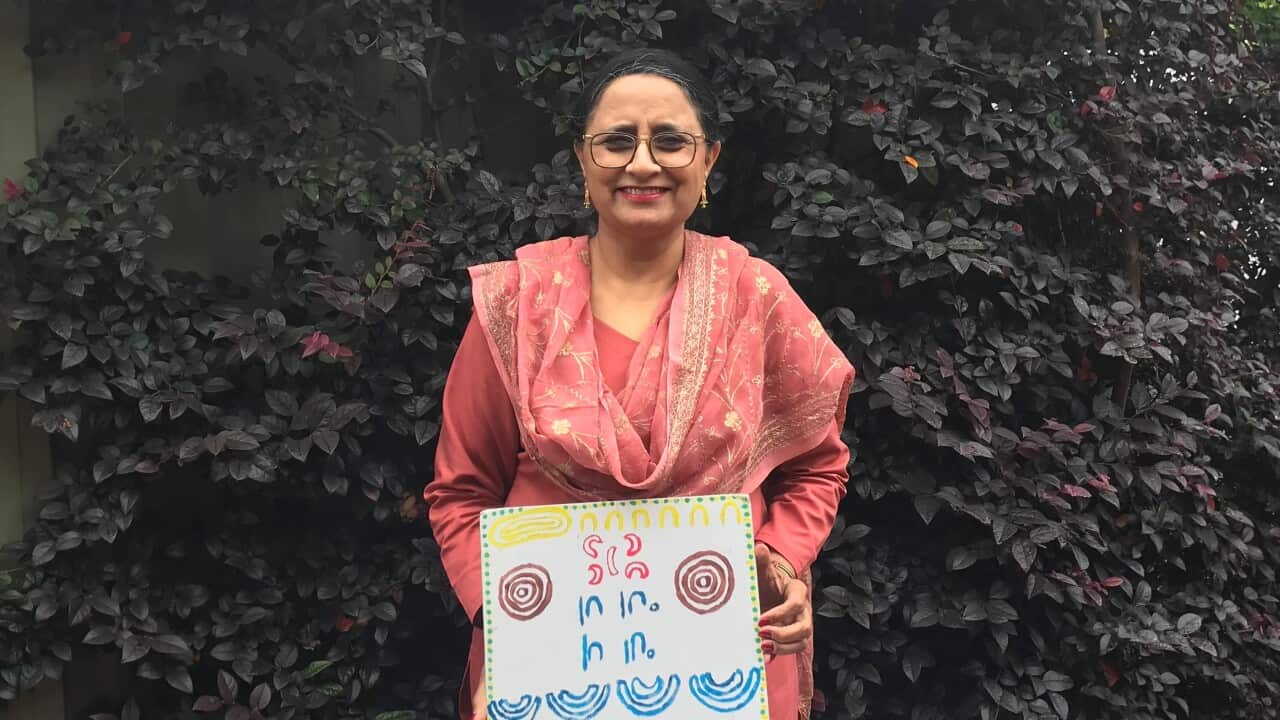 Gurmeet Kaur spent her own time to learn Aboriginal Culture