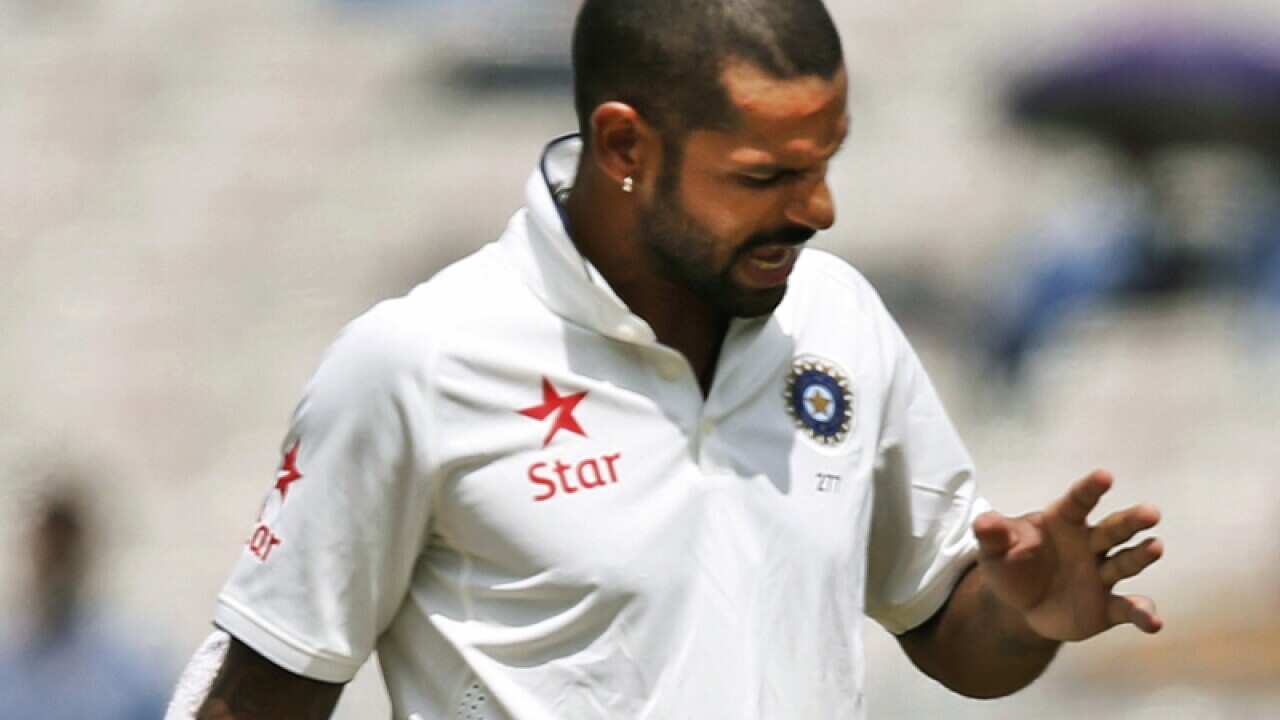 India's Shikhar Dhawan