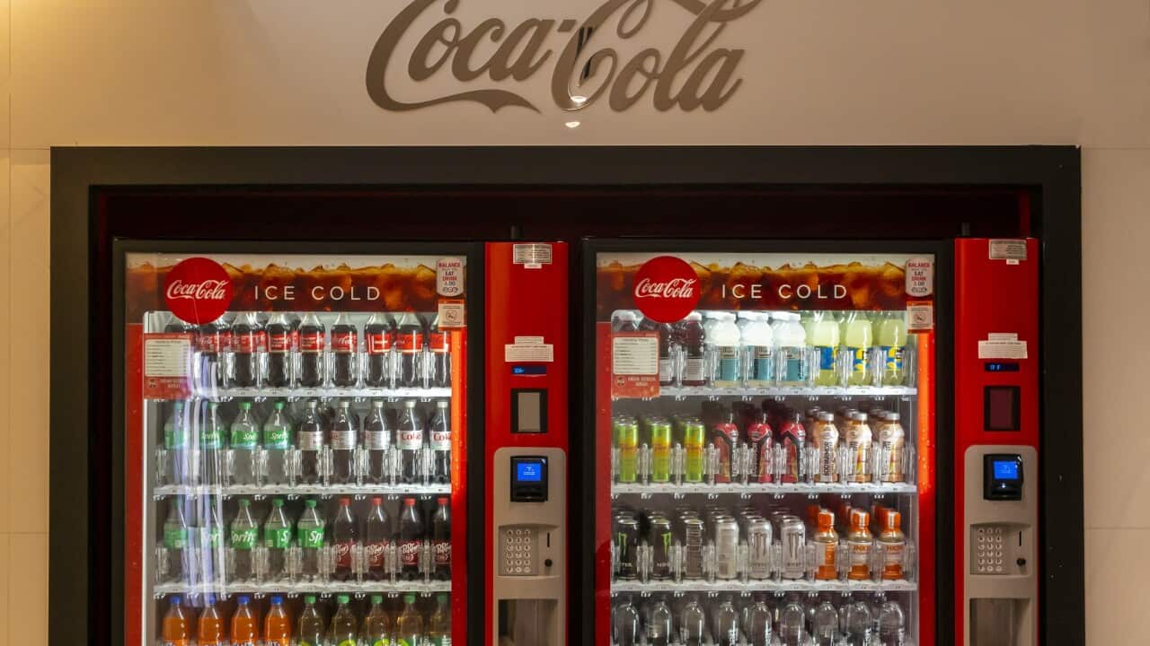 NY: Coca-Cola vending machines