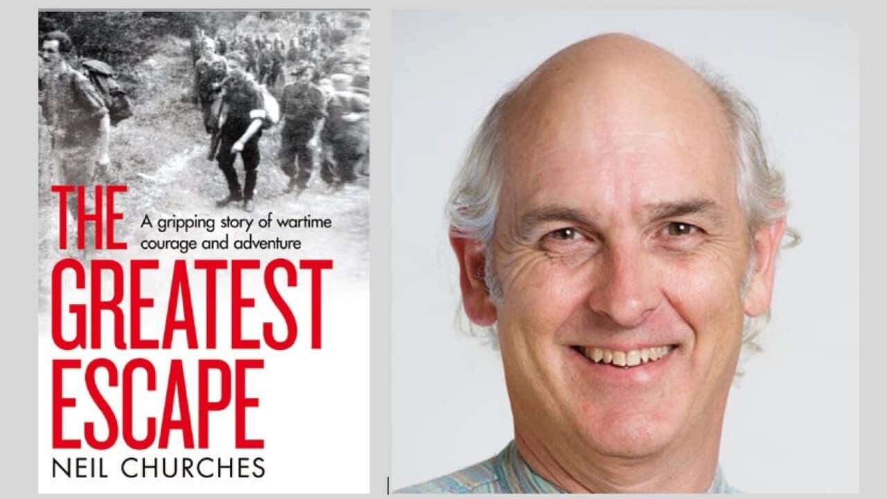 Author of book The Greatest Escape, Neil Churches