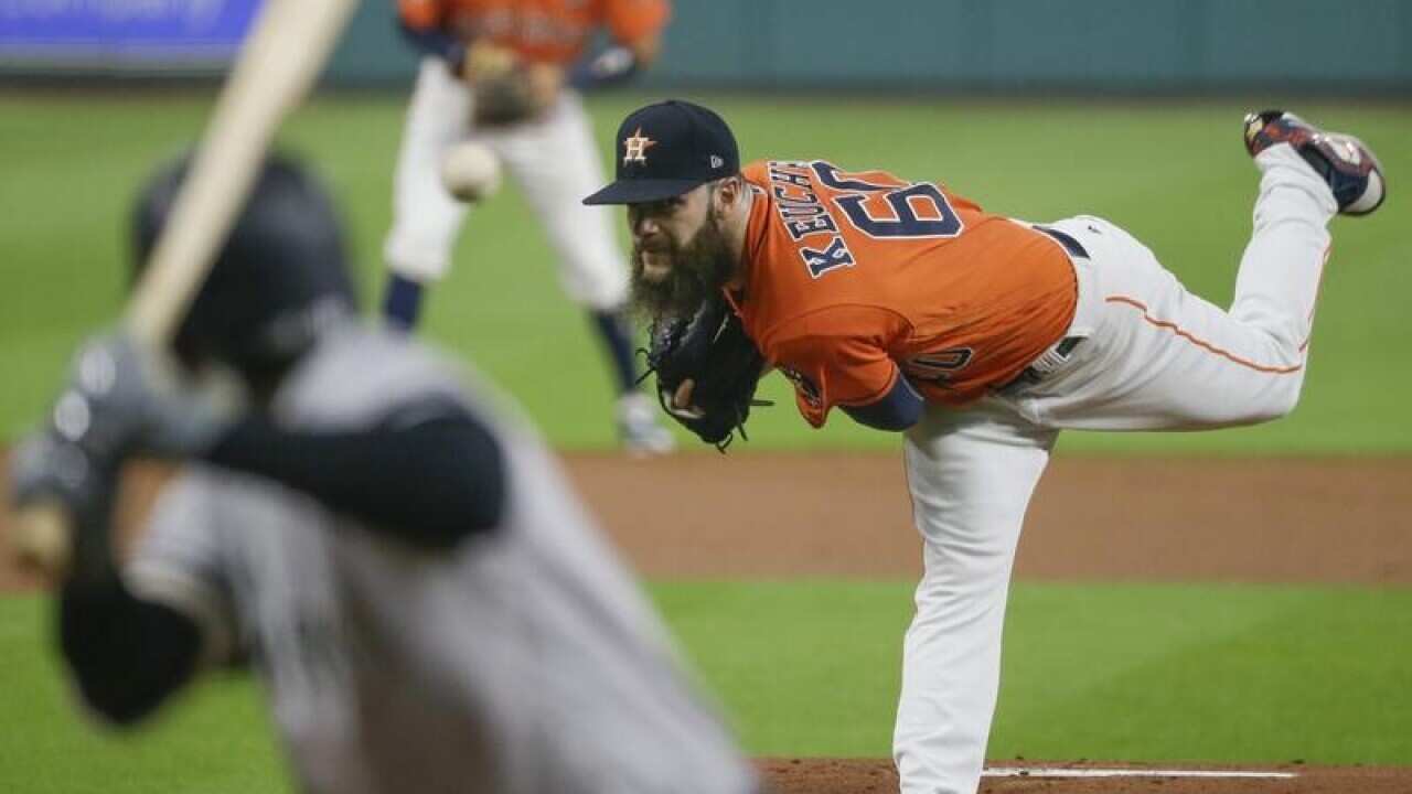 Houston Astros starting pitcher Dallas Keuchel