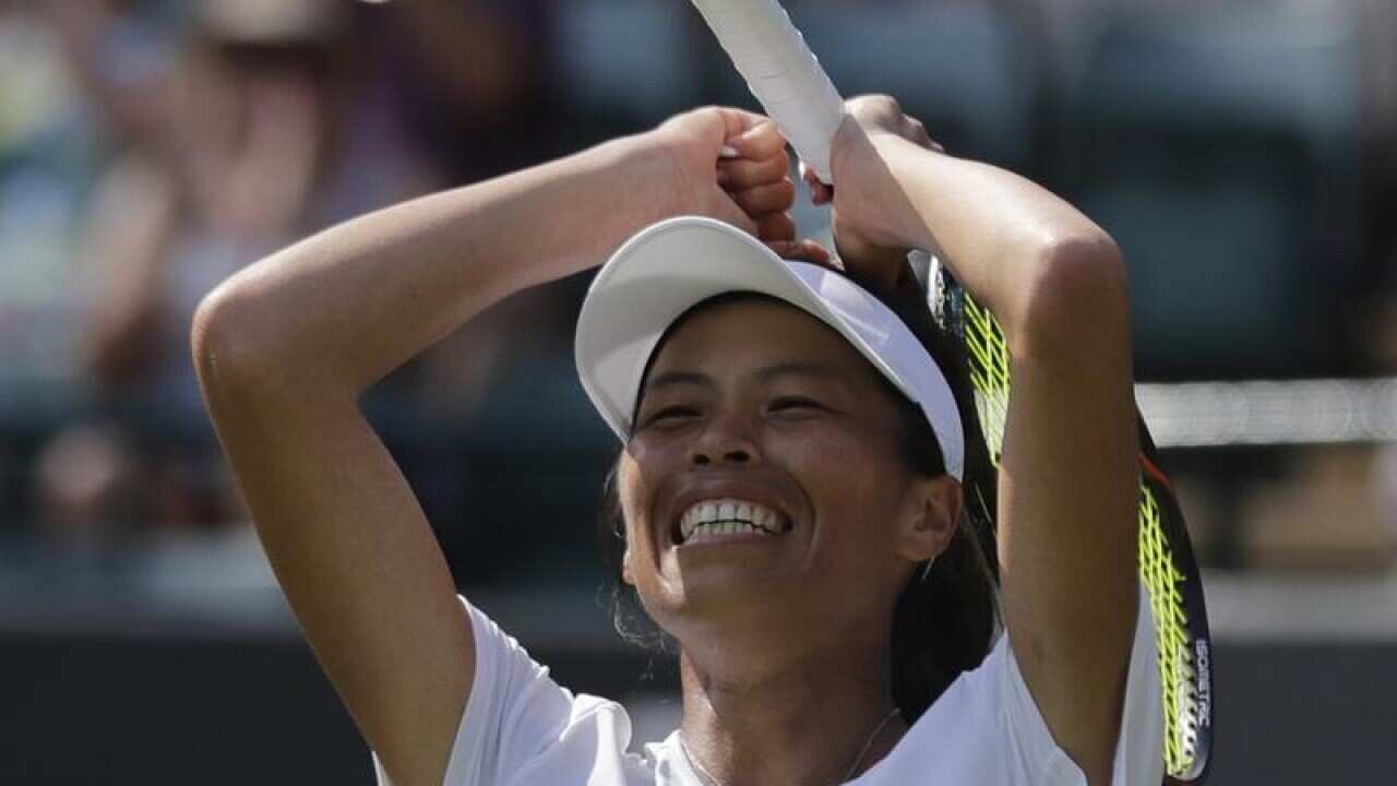 Taiwan tennis player Su-wei Hsieh