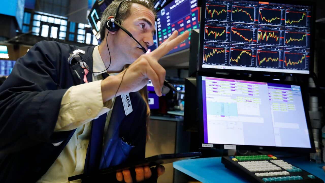 US stocks moved broadly lower in early trading on Wall Street Tuesday as President Donald Trump ramped up criticism of China.