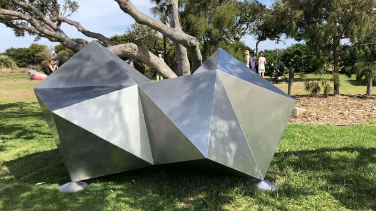 Escultura "The Thing" de Manuel Ferreiro Badia