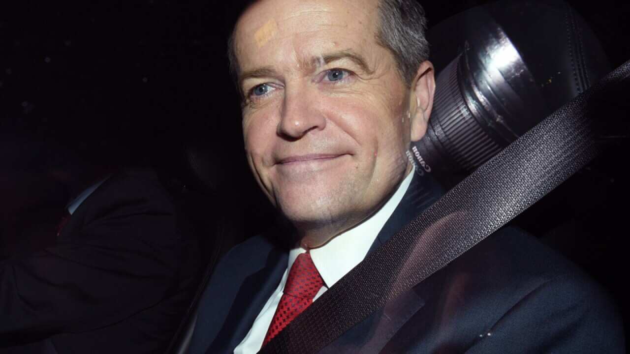 Bill Shorten departs the Royal Commission