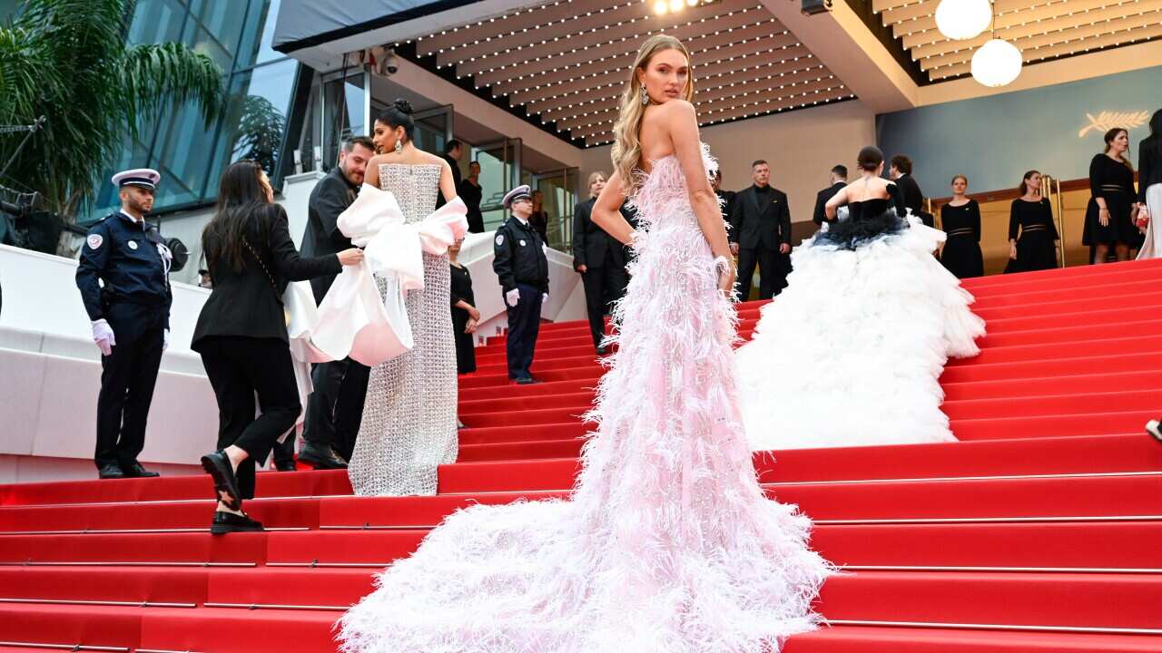 "Le Deuxième Acte" ("The Second Act") Screening & Opening Ceremony Red Carpet - The 77th Annual Cannes Film Festival